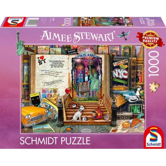 Puzzle Schmidt Recuerdos De Nueva York de 1000 Piezas