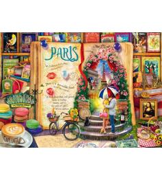 Puzzle Schmidt Recuerdos De París de 1000 Piezas