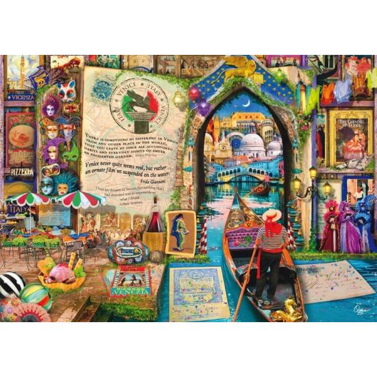 Puzzle Schmidt Recuerdos De Venecia de 1000 Piezas