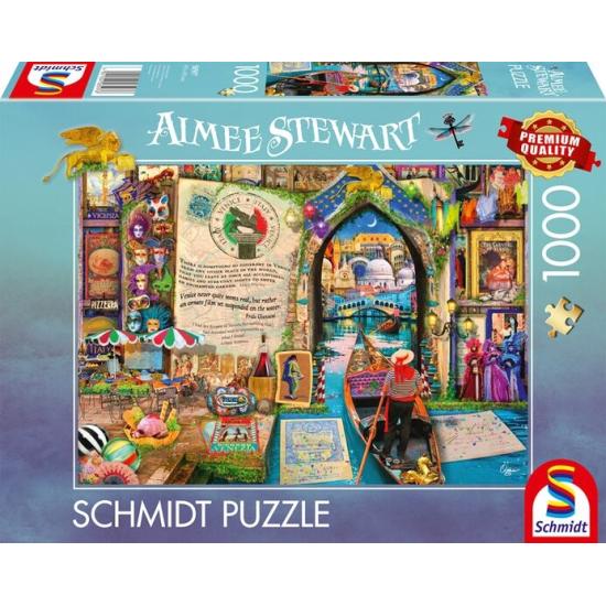 Puzzle Schmidt Recuerdos De Venecia de 1000 Piezas