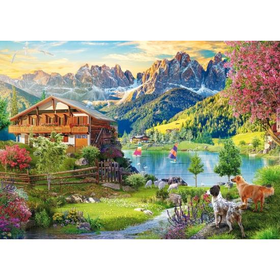 Puzzle Schmidt Relajarse En Los Dolomitas 1000 Pzs