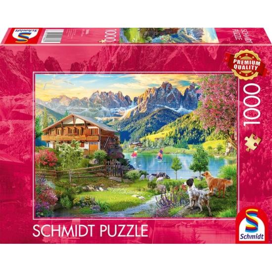 Puzzle Schmidt Relajarse En Los Dolomitas 1000 Pzs