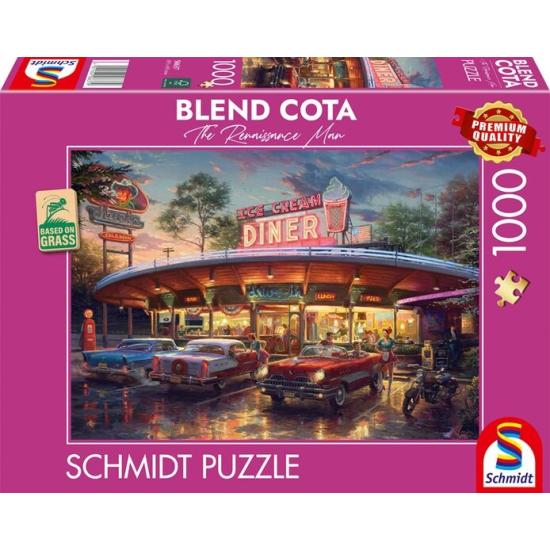 Puzzle Schmidt Restaurante Americano de 1000 Piezas