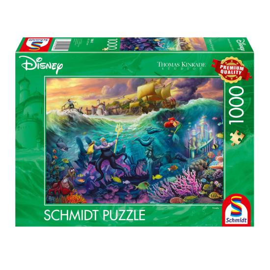 Puzzle Schmidt Úrsula de La Sirenita 1000 Piezas