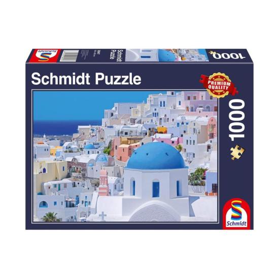 Puzzle Schmidt Santorini, Las Cícladas de 1000 Piezas Puzzle Schmidt Santorini, Las Cícladas de 1000 Piezas