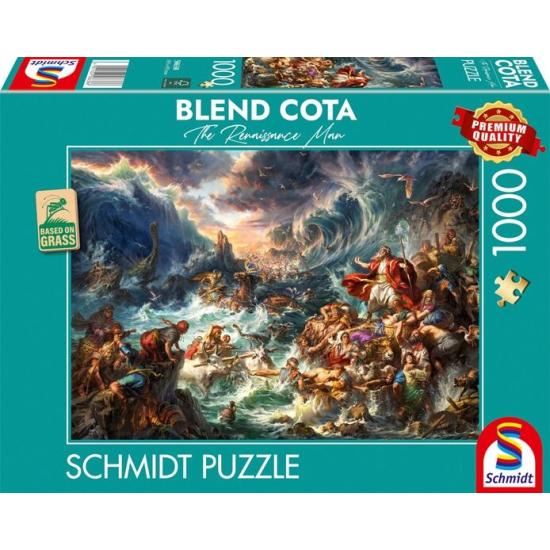 Puzzle Schmidt Sendero A Través Del Mar de 1000 Piezas