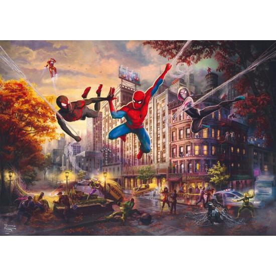 Puzzle Schmidt Spiderman y Amigos: La Alianza Definitiva 1000 Pz