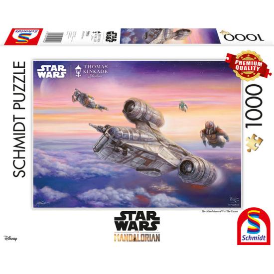 Puzzle Schmidt Star Wars Mandalorian, La Escolta de 1000 P