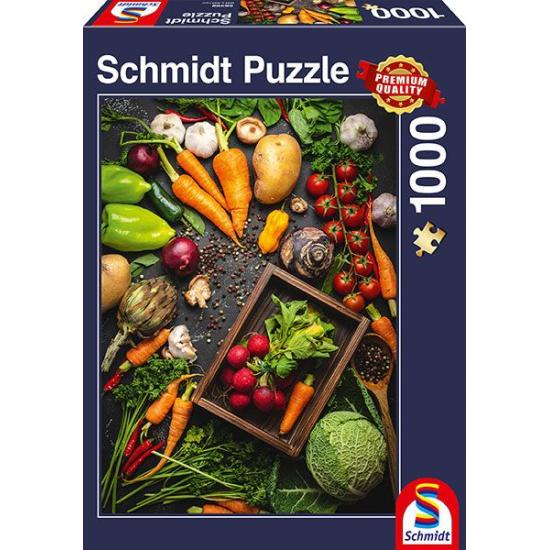 Puzzle Schmidt Super Alimentos de 1000 Piezas