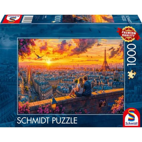Puzzle Schmidt Susurros En Los Tejados Parisinos 1000 Piezas