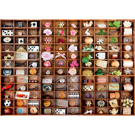 Puzzle Schmidt Tesoros en Miniatura de 2000 Piezas