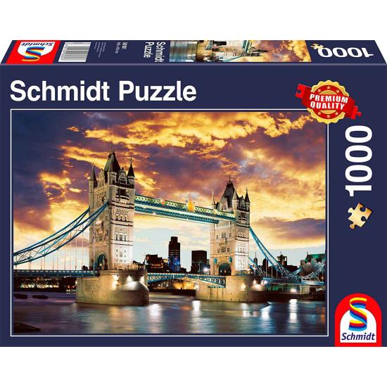 Puzzle Schmidt Tower Bridge de 1000 Piezas