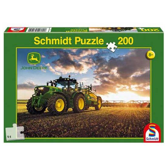 Puzzle Schmidt Tractor John Deere 6150R de 200 Piezas