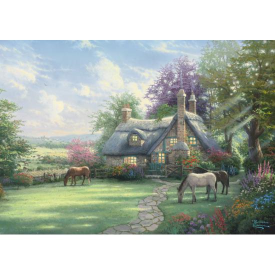 Puzzle Schmidt Un Día de Verano Perfecto, Lata de 500 Piezas Puzzle Schmidt Un Día de Verano Perfecto, Lata de 500 Piezas