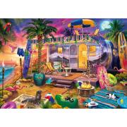 Puzzle Schmidt Una Casa Móvil En La Playa 1000 Pzs