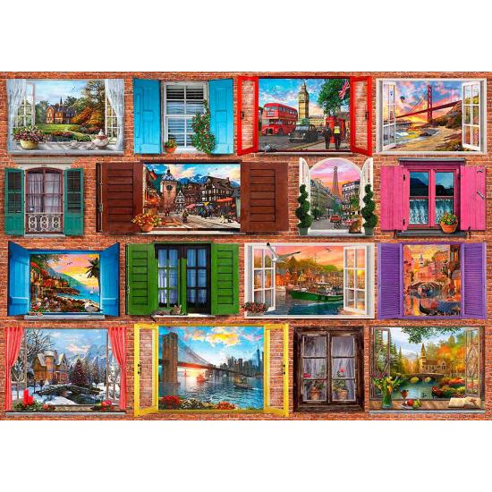 Puzzle Schmidt Ventanas Abiertas de 1000 Piezas