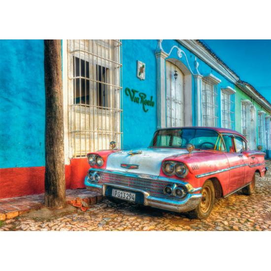 Puzzle Schmidt Vía Real, Cuba de 500 Piezas