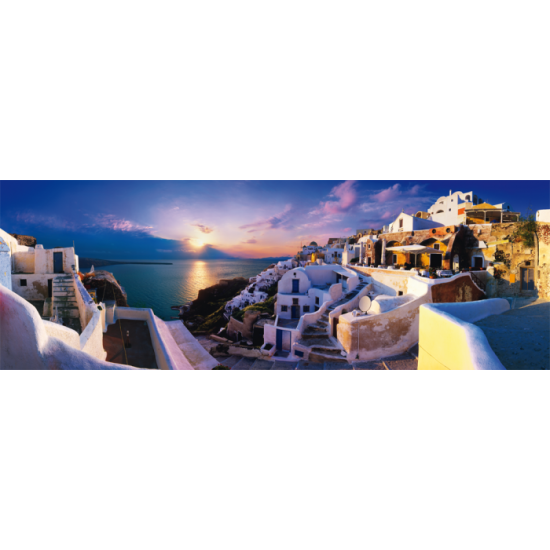 Puzzle Schmidt Vista Panorámica de Santorini de 1000 Piezas