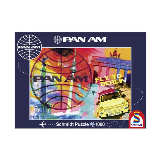 Puzzle Schmidt Vuelo a Berlín de 1000 Piezas