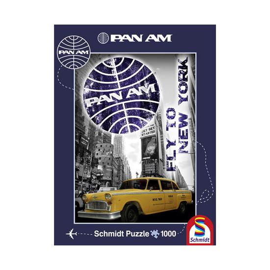 Puzzle Schmidt Vuelo a la Ciudad de Nueva York de 1000 Piezas