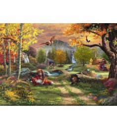 Puzzle Schmidt Zorro Y Sabueso de 1000 Piezas