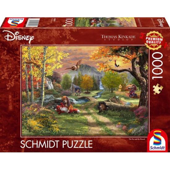 Puzzle Schmidt Zorro Y Sabueso de 1000 Piezas