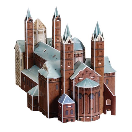Puzzle Scholas Speyer Cathedral 3D 84 Piezas