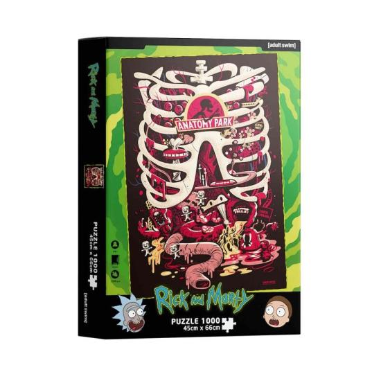 Puzzle SDToys Anatomía Park Rick y Morty de 1000 Piezas