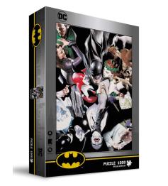 Puzzle SDToys Batman y sus Enemigos Universo DC de 1000 Piezas
