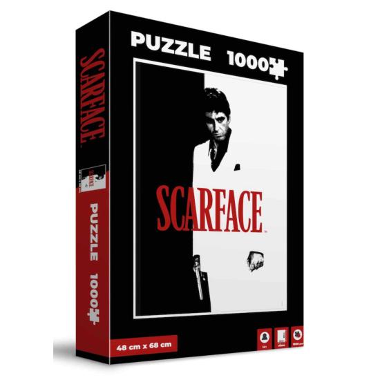 Puzzle SDToys Poster Scarface de 1000 Piezas Puzzle SDToys Poster Scarface de 1000 Piezas