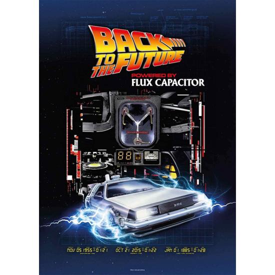 Puzzle SDToys Regreso al Futuro, Condensador de Fluzo de 1000 P Puzzle SDToys Regreso al Futuro, Condensador de Fluzo de 1000 P
