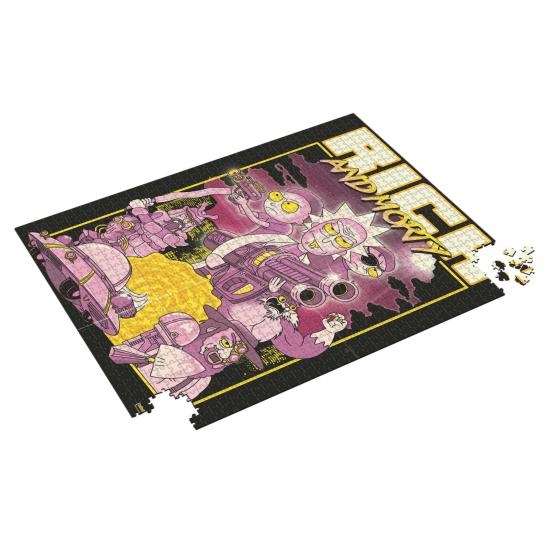Puzzle SDToys Retro Poster Rick y Morty de 1000 Pzs