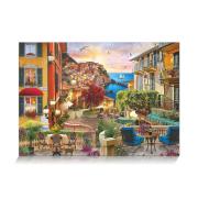 Puzzle Star Atardecer en Italia de 1000 Piezas