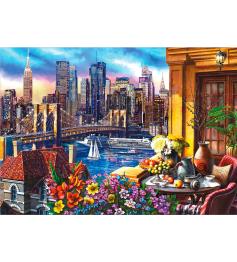 Puzzle Star Brooklyn Ciudad Nocturna de 2000 Piezas