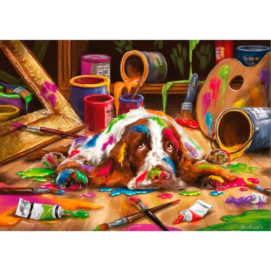 Puzzle Star El Pintor Torpe de 300 Piezas Puzzle Star El Pintor Torpe de 300 Piezas