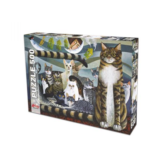 Puzzle Star Familia de Gatitos de 500 Piezas Puzzle Star Familia de Gatitos de 500 Piezas