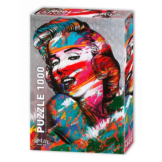 Puzzle Star La Sonrisa de Marilyn de 1000 Piezas