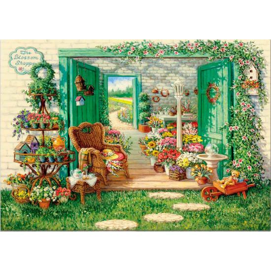 Puzzle Star La Tienda de Flores de 300 Piezas