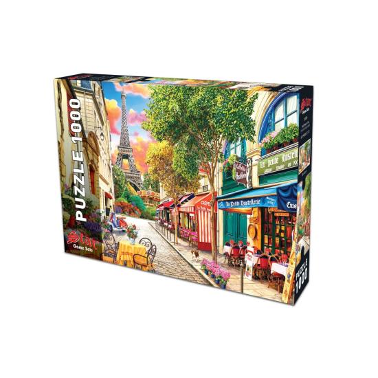 Puzzle Star Pequeña Calle de París de 1000 Piezas Puzzle Star Pequeña Calle de París de 1000 Piezas