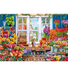 Puzzle Star Tienda de Flores de 1500 Piezas