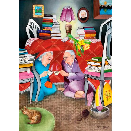 Puzzle Star Viejitas pero Bonitas de 500 Piezas Puzzle Star Viejitas pero Bonitas de 500 Piezas