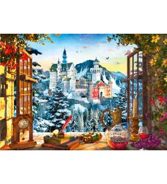 Puzzle Star Vista al Castillo de Neuschwanstein de 1500 Pzs