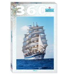 Puzzle Step Puzzle Barco Velero de 360 Piezas