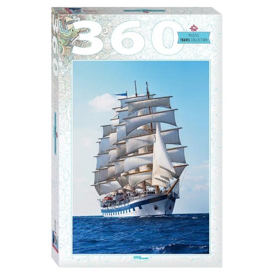 Puzzle Step Puzzle Barco Velero de 360 Piezas