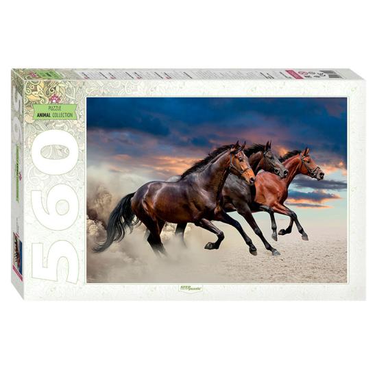 Puzzle Step Puzzle Caballos de 560 Piezas