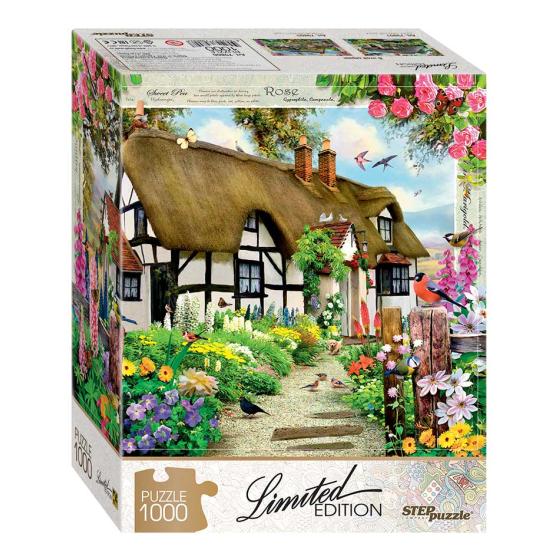 Puzzle Step Puzzle Cabaña Inglesa de 1000 Piezas