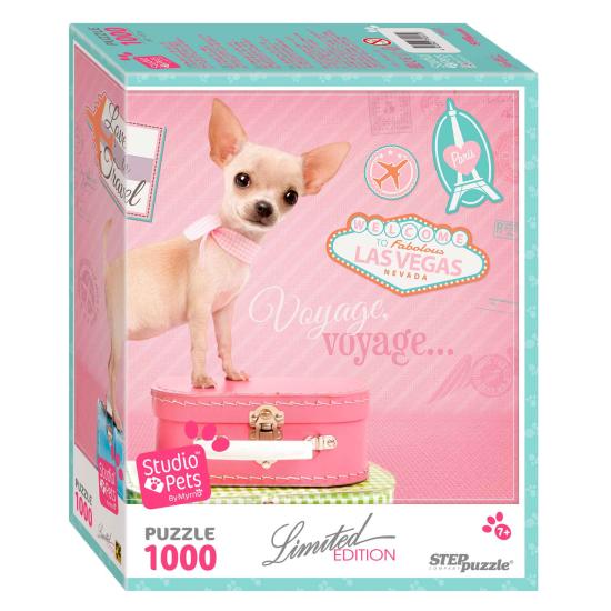 Puzzle Step Puzzle Cachorros de Estudio: Voyage de 1000 piezas Puzzle Step Puzzle Cachorros de Estudio: Voyage de 1000 piezas