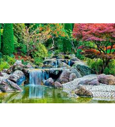 Puzzle Step Puzzle Cascada en Jardín Japonés, Alemania de 560 Pz