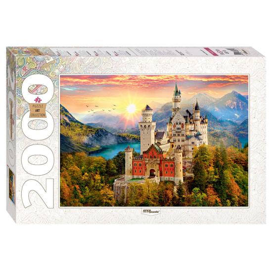 Puzzle Step Puzzle Castillo de Neuschwanstein de 2000 Piezas