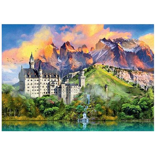 Puzzle Step Puzzle Castillo de Neuschwanstein de 4000 Piezas